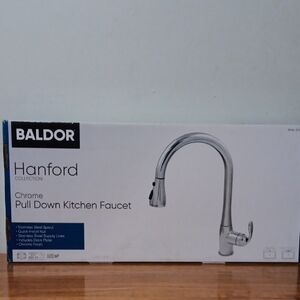 Baldor Chrome Pull Down Kitchen Faucet